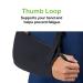 Think Ergo Arm Sling Air - Lightweight Breathable Medical Sling for Broken Bones - Adjustable Shoulder Support | Ergonomically Designed for Fractured Bones and Rotator Cuff Relief - Buy Online on GoSupps.com