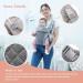Acrabros 4-in-1 Ergonomic Baby Carrier for Newborn to Toddler | All Positions, Seasons | Lumbar Support, Air Flow | 8-32 lbs | Grey - Buy Online on GoSupps.com