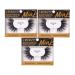 i-ENVY Luxury Mink Collection False Eyelashes 100% Real Mink Glamorous Eye Look Lashes Maximum Fluffiness 3D Multi-Curl Angle (3 Pack)