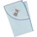 Buy Sterntaler Baby Hooded Towel Emmi - 100% Cotton Quick Dry Bath Towel & Play Gloves - 100x100 cm Light Blue Bundle - Buy Online on GoSupps.com
