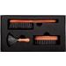 ZilberHaar Beard Brush Grooming Kit for Men - Boar Bristles & Pearwood - Ideal for Medium to Long Thick Beards - Includes 1 Beard Brush, 1 Pocket Brush, 1 Brush Cleaner Tool - Buy Online on GoSupps.com
