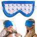 Heated Eye Mask for Dry Eyes - Warm Compress Dry Eye Mask Heating Pad - Perfect Moist Heat Hot Eye Compress for Dry Eyes, Stye Eye Treatment, Blepharitis Eye Treatment, Sinus Relief & Sleep Face Mask Blue