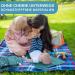 Jubi Diaper Bag with Changing Mat | Compact & Stylish Green Diaper Bag with Teepees for On-the-Go Parents - Buy Online on GoSupps.com