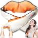 Retoo neck massage device electrical massage devices for the neck shoulder back muscle massage shiatsu heat function pain relief at home office car for men women 52x43x19cm