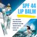 Kid's SPF 44 Lip Balm - Moisturizing Sunscreen with Vitamin E - Broad Spectrum UV Protection - Waterproof 80 Mins - Reef-Safe - Clear Vanilla - 3 Pack 0.15 oz - Buy Online on GoSupps.com