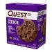 Buy Quest Nutrition Double Chocolate Chip Protein Cookies - 4 CT | High Protein Low Sugar Keto-Friendly Snacks - Buy Online on GoSupps.com