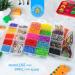Stackable Storage Container 4-Tier 40 Comprt - Craft Storage Organizer for Beads, Art Supplies, Ribbons, and Sewing - Bins & Things - Buy Online on GoSupps.com
