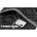 IUGA Yoga Mat Bag with Large Size Pocket & Inner Zipper Pocket - Classic Black Yoga Carrier Bag, Fits Most Mat Sizes - Buy Online on GoSupps.com