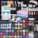 Morovan Acrylic Nail Kit with Everything - for Beginners Acrylic Nail Supplies Gel Nail Polish Kit with U V Light Nails Kit Acrylic Set Glitter Acrylic Powder Nail Extension Kit Nail Art Starter Kit Beginner's Bundle