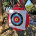 Hand-Made Straw Archery Target 19.6*19.6 with Rope Handle | Outdoor Shooting Practice Tool - Buy Online on GoSupps.com