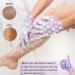 Snuggle Scrub Bath Gloves - 4 Pairs Multi-Color Exfoliating Shower Gloves for Women - Soft Hand Exfoliator for Smooth Skin - Buy Online on GoSupps.com