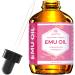 Leven Rose Emu Oil, 100% Pure Natural Hair Strengthener Scar Minimizer Anti Aging Skin Moisturizer 4 oz 4 Fl Oz (Pack of 1)