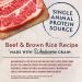 Natural Balance Limited Ingredient Freeze-Dried Raw Dog Food - Beef & Brown Rice 13 oz - Buy Online on GoSupps.com