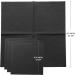Black 2-Ply Disposable Beverage Napkins (300 Count) - Ideal for Bar, Cocktail, Weddings, Birthday - EU Made - Buy Online on GoSupps.com