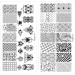 NICENEEDED Striped Geometric Theme Nail Art Stamping Kit wiht 6 PCS Nail Stamping Plates for Women Nail Art Tools Striped Geometric Pattern Nail Image Polish Template for Nail Decoration DIY Print Stytle 2 - Buy Online on GoSupps.com