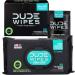DUDE Wipes Flushable Wipes with On-The-Go Flushable Wipes - 48 Dispenser Wipes + 30 Individually Wrapped Wipes - Mint Chill Extra-Large Wet Wipes with Eucalyptus & Tea Tree Oil - Septic and Sewer Safe