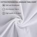 Premium Microfiber Cotton Massage Table Skirt | Protect Your Massage Table | Reusable & Machine Washable - Buy Online on GoSupps.com