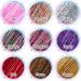 FEQO Hair Tinsel Kit with 3600 Strands Hair Tinsel 48 Inches 18 Colours Heat Resistant Sparkle Shiny Tinsel Hair Extensions Micro Beads Pulling Loop Needle and Plier for Women Girls Multi 18 colors - Buy Online on GoSupps.com