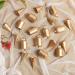 Small Barn Bells Set - 20 Distinctive Rustic Golden Christmas Jingle Bells for Home Decor | Krati Exports - Buy Online on GoSupps.com