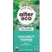 Alter Eco Organic Chocolate Bar Dark Salted Coconut Toffee 47% Cocoa 2.82 oz (80 g)
