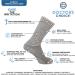 Men's Size 10-13 Wool Diabetic Socks - Warm Thermal Non-Binding - Brown - 1 Pair - Buy Online on GoSupps.com