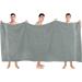Utopia Towels Luxurious Jumbo Bath Sheet 2 Piece Set - 600 GSM 100% Cotton - Highly Absorbent & Quick Dry - Extra Large Hotel Quality Towel (Cool Grey, 35 x 70 Inches) - Buy Online on GoSupps.com