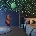 Glow in The Dark Stars for Ceiling Glow in The Dark Stars and Moon Wall Decal for Child's Rooms Wall Decor 220 Big Bright Fluorescent Stars Perfect for Kids Nursery Bedroom (Green) - Buy Online on GoSupps.com