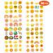Sun Tattoo Temporary Tattoos 96 PCS - Birthday Party Decorations & Favors for Kids - Classroom Rewards & Prizes - Green Theme - Buy Online on GoSupps.com