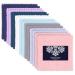 16 Count Premium Makeup Remover Cloths- Super Soft Not Wear Skin - 88 Inches - Reusable Makeup Remover Cloths - Highly Absorbent Microfiber Coral Velvet Face Towels by BAMBOO QUEEN Multi-colored 8x8 Inch (Pack of 16)