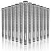 CHAMPKEY WRAP-Y Rubber Golf Grips 13 Pack (Do Not Include 15 Tapes) - All Weather Performance High Feedback and Traction Golf Club Grips Midsize Gray