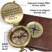 OakiWay God's Path Compass - Religious Gifts for Men | Baptism, Communion, Confirmation, Graduation | Personalized Wooden Case - Buy Online on GoSupps.com