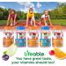 Lifeable Sugar Free Kids Multivitamin Gummies | Natural Flavor with Essential Vitamins | 90 Count - Buy Online on GoSupps.com
