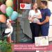 Gl cksgut Rattierorch Baby Pink 100 cm | 5-Part Birth Stork Set with Name Tag Greeting Card & Pen | Perfect Birth Gift for Baby Girls | Indoor & Outdoor Decoration - Buy Online on GoSupps.com
