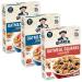 Quaker Oatmeal Squares Breakfast Cereal Brown Sugar & Cinnamon Variety Pack (3 Pack) (00030000562437)