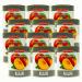 Food-united haze peach in halves without added sugar 12 doses 820g ATG 480G without additional flavors natural harvested and without preservatives (12 doses) 480 g (12 pack)