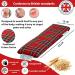 Amazing Health Wheat Bags Microwavable Hot and Cold Pack for Men and Women - Microwave Heat Pad with Natural Wheat Heat Pack Cotton Tartan Microwave Wheat Bag 42cm Long for Aches and Discomfort Red Tartan 42 cm (Pack of 1) - Buy Online on GoSupps.com
