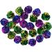 Chiwava 1.6'' Mylar Balls Cat Toy - 45PCS Assorted Color Lightweight Crinkle Ball for Kittens - Buy Online on GoSupps.com