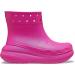 Crocs Unisex-Adult Classic Crush Rain Boots - Size 9 Women/7 Men - Juice - Buy Online on GoSupps.com