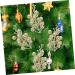 HOMSFOU 40 Pcs Christmas Imitation Berries Faux Winter Berry Sprigs Decorative Branch Gold Berry Picks Craft Berry Stems Cone Outdoor Plants Christmas Tree Picks Frosted Foam Blueberry Goldenx4pcs 19X5X5CMx4pcs - Buy Online on GoSupps.com