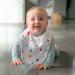 Premium 5-Pack Budding Bear Baby Bibs - 100% Organic Cotton Absorbent Terry Back Adjustable for Girls & Infants (0-36 Months) - Buy Online on GoSupps.com