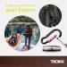 Buy Troika Compass Guide Key Holder COS10/BK - Black Carabiner with Compass | Original PVC/Acrylic/Silicone/Aluminum | International Shipping Available - Buy Online on GoSupps.com