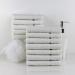 1888 Mills Durability Bleach Safe Microfiber Alternative 24-Piece Utility Washcloth Set - White - Buy Online on GoSupps.com