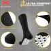 NevEND Non Skid Diabetic Cotton Crew Socks 6 Pairs 9-11 Black - Physicians Approved, Non Binding Top for Health Circulatory, Hospital, and Diabetes Management - Buy Online on GoSupps.com