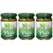 Kattus Pesto Genovese - Pack of 3 (3 x 135g) | Authentic Italian Pesto Sauce | International Shipping Available - Buy Online on GoSupps.com