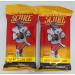 Pair 2021 Score NFL Football 40-Card Jumbo Fat Value Packs (80 Cards Total)