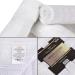 TALVANIA 100% Pure Ring Spun Cotton Washcloths 13x13 - Pack of 12 | 600 GSM Soft & Absorbent Towels for Face | Long Lasting White Wash Towel Set - Buy Online on GoSupps.com
