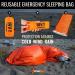 Emergency Sleeping Bags for Survival - Lightweight & Compact Bivy Sack for Winter Survival Kit - Buy Online on GoSupps.com