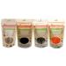 Rawseed Organic Certified Lentils, Black,Orange,Brown,French Total 8 Lbs 4 Pack 2 lb, 1 of Each One 2 Pound (Pack of 4)