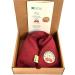 KOYA Naturals Microwavable Neck Heating Pad - Cherry Pit Pillow for Muscle & Joint Pain - Moist Heat Therapy for Menstrual Cramps - Henna Red - Buy Online on GoSupps.com
