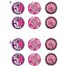 Fun Ladies Pink 50th Birthday Mix 12 Cup Cake Toppers Edible Stand Up Decorations - Buy Online on GoSupps.com